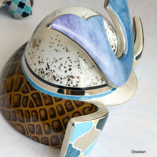 モロッカン 大⭐︎出世兜⭐︎ 磁器製 兜飾り 節句 五月人形 その他置物