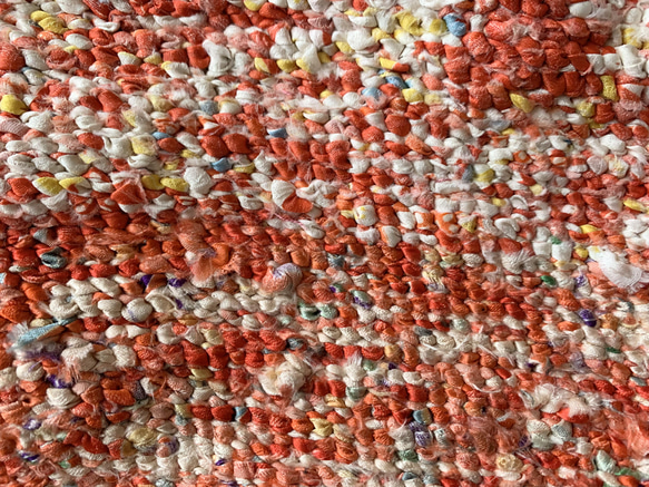 着物リメイク✳︎かぎ針編みバック 4枚目の画像