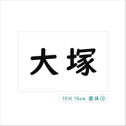 ♡No.29【水着用】10×15cm・縫い付けもアイロン接着も可能・ゼッケン・ホワイト 8枚目の画像