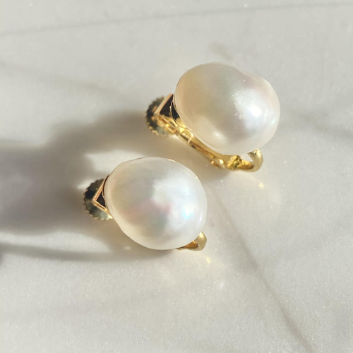 選べる大きめバロックパール✨12mmバロック淡水パールピアス