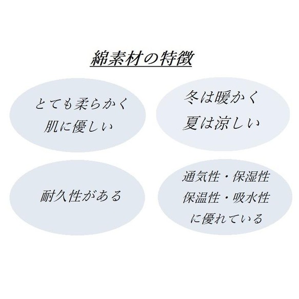 心地よく 日焼け対策／オーガニックコットン１００％ Wガーゼ／スヌードマフラー／ネイビー 11枚目の画像