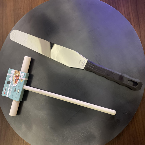 金属ブラシ磨き加工直径35cm9mm厚とクレープトンボミニ、掃除用
