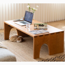 オーダーメイド 職人手作り ローテーブル ソファーテーブル センターテーブル 無垢材 家具 天然木 木製 LR2018 1枚目の画像
