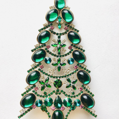 チェコガラス ビンテージ クリスマスツリー ヴィンテージ チェコ