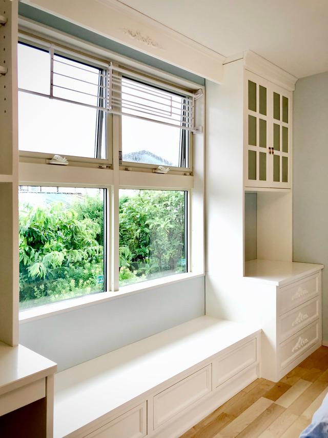 ♪ ホワイト　壁面収納　ドレッサー　机　フレンチスタイル　ナチュラル 306,000円