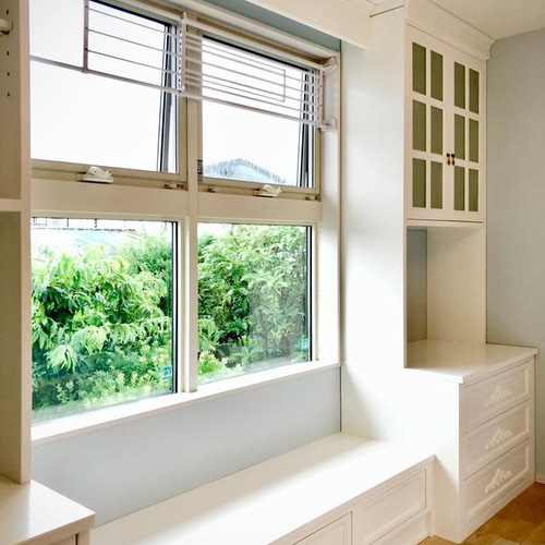 ♪ ホワイト 壁面収納 ドレッサー 机 フレンチスタイル ナチュラル 机