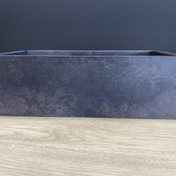 　鉄錆風　ティッシュケース　ティッシュボックス　メラミン　キッチン　洗面台　汚れ　水シミ 6枚目の画像