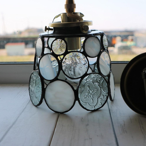 ステンドグラス・光の泡のランプ(fizzy) シーリングライト・ペンダント