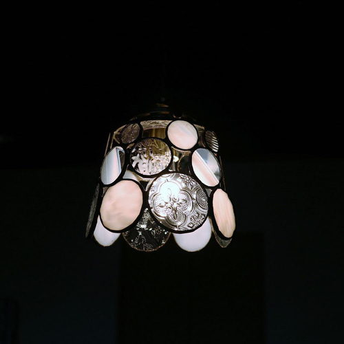 ステンドグラス・光の泡のランプ(fizzy) シーリングライト・ペンダント