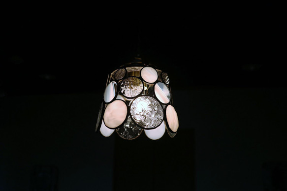 ステンドグラス・光の泡のランプ(fizzy) 1枚目の画像