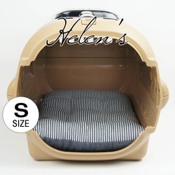 デニムリメイク☆ペットベッド No.004 クッション・ベッド blue works