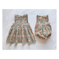 【rompers(William Morris)】ウィリアムモリス　ベビー　ロンパース　moda  出産祝い 11枚目の画像