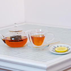 【誕生日・記念日のお祝い】3月 ピアス・プレスパフェサンド・紅茶セット 9枚目の画像