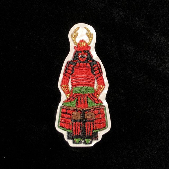 ☆刺繍シール／ステッカー☆鎧兜 甲冑 特大 その他インテリア