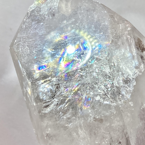 レインボー✨ エンジェルブレッシング ダブルポイント 原石 ラフ