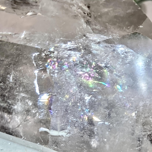 レインボー✨ エンジェルブレッシング ダブルポイント 原石 ラフ