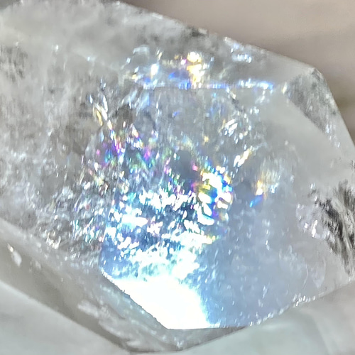 レインボー✨ エンジェルブレッシング ダブルポイント 原石 ラフ