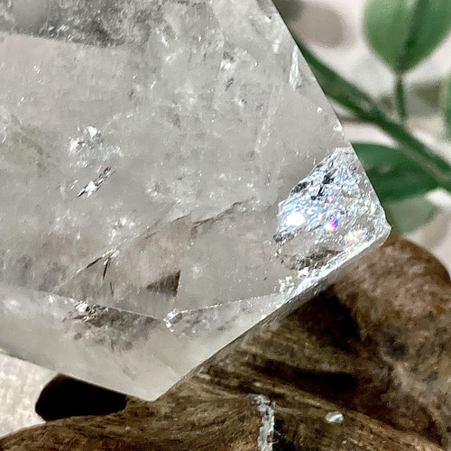 レインボー✨ エンジェルブレッシング ダブルポイント 原石 ラフ