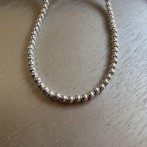 4mmシルバー925ナバホパールネックレス 170cm ネックレス 4mmシルバー925ナバホパールネックレス 170cm ネックレス