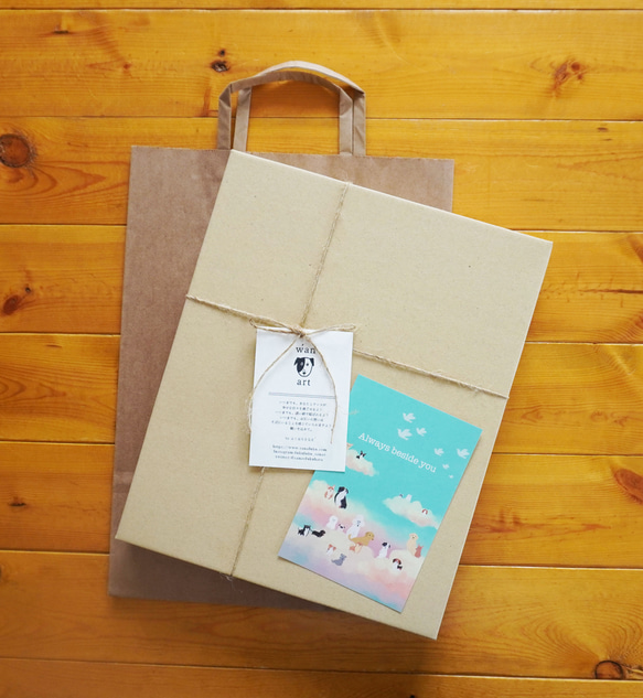 wan art /  愛犬の世界にたったひとつのアート作品 / 似顔絵 13枚目の画像