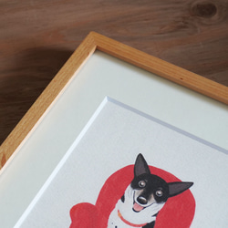 wan art /  愛犬の世界にたったひとつのアート作品 / 似顔絵 7枚目の画像