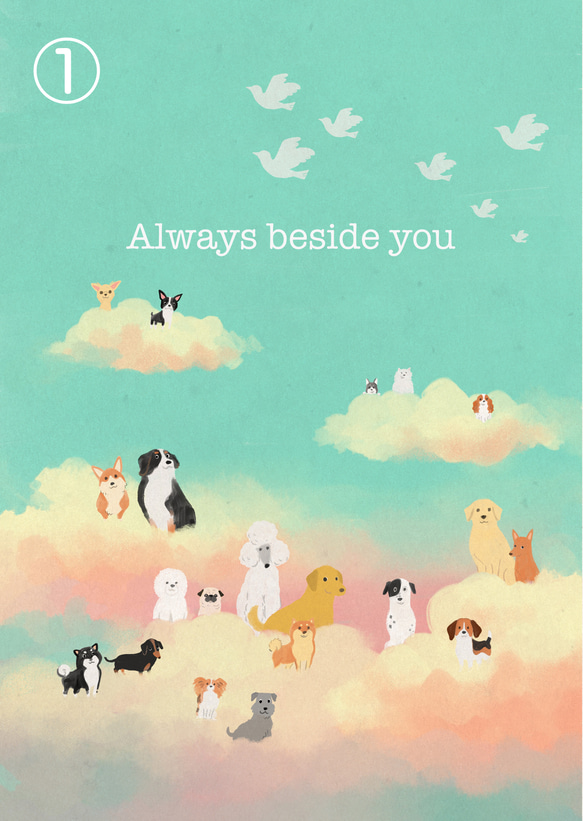 wan art /  愛犬の世界にたったひとつのアート作品 / 似顔絵 14枚目の画像