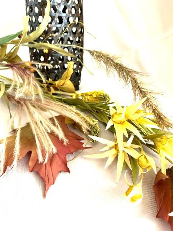 染花・布花　秋の草花１束　　季節の移ろいをお部屋なかで・秋のおすすめインテリア・季節感を演出 5枚目の画像