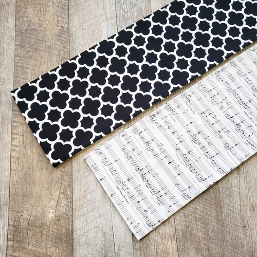 ⭐送料無料⭐半幅帯 music score ピアノの音色 WH／楽譜 音楽