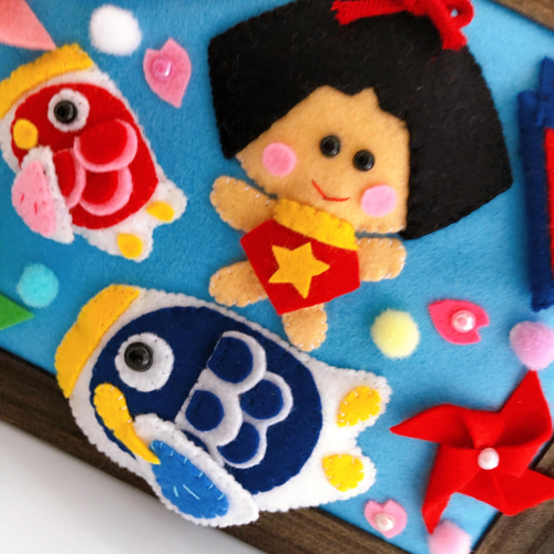 フェルトのこいのぼり☆端午の節句☆子供の日 その他置物 Tama 通販