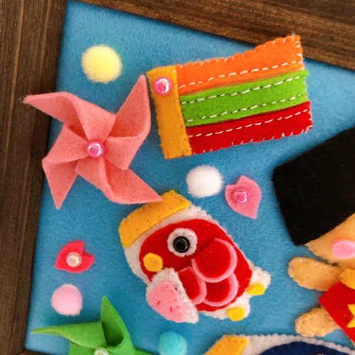 フェルトのこいのぼり☆端午の節句☆子供の日 その他置物 Tama 通販