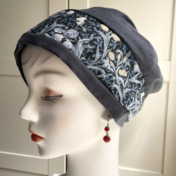 William Morris ⭐️ 設計布料 ⭐️ Iris ⭐️ 帽子 *護理帽 醫療帽 第2張的照片