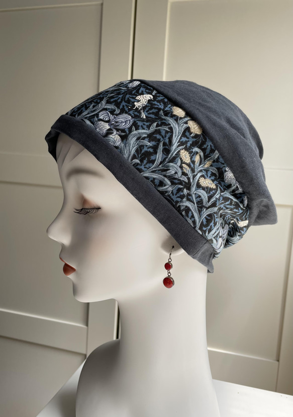 William Morris ⭐️ 設計布料 ⭐️ Iris ⭐️ 帽子 *護理帽 醫療帽 第3張的照片