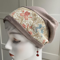 William Morris ⭐️ 設計布料 ⭐️ Iris ⭐️ 帽子 *護理帽 醫療帽 第5張的照片