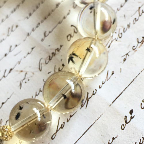 財を引き寄せるパワー❣️ ロマネサイトインシトリン　シトリン　ブレスレット 財を引き寄せるパワー❣️ ロマネサイトインシトリン シトリン