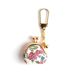 Tiny kiss lock purse keychain Liberty "Nancy Ann" O [141] 第2張的照片