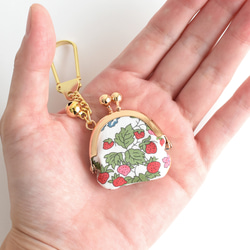 Tiny kiss lock purse keychain Liberty "Nancy Ann" O [141] 第3張的照片