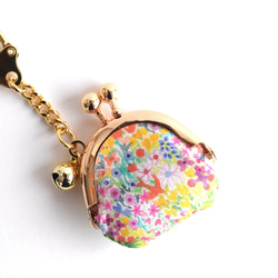 Tiny kiss lock purse keychain Liberty "Royal Oak House"[142] 第3張的照片