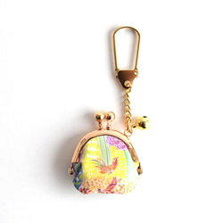 Tiny kiss lock purse keychain Liberty "Royal Oak House"[142] 第2張的照片