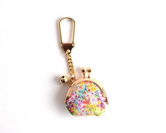 Tiny kiss lock purse keychain Liberty "Royal Oak House"[142] 第1張的照片