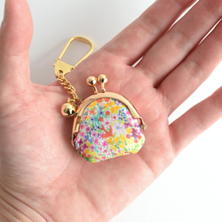 Tiny kiss lock purse keychain Liberty "Royal Oak House"[142] 第4張的照片