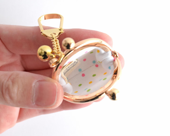 Tiny kiss lock purse keychain Liberty "Royal Oak House"[142] 第6張的照片