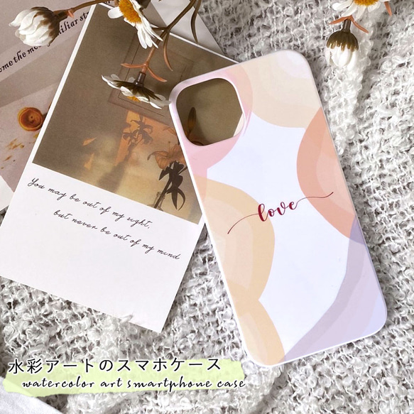 OPPO Reno9 A ケース OPPO Reno 7A ケース OPPO A55 ケース かわいい 水彩 アート 1枚目の画像