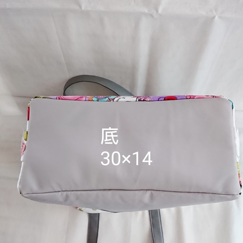 ロラライハリス(廃盤生地) ・トートバッグ ・ポケットいっぱい