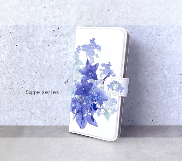 -桔梗- 花と草木のクリーニングクロス・メガネ拭き（15cm×15cm） 13枚目の画像