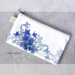 -桔梗- 花と草木のクリーニングクロス・メガネ拭き（15cm×15cm） 12枚目の画像