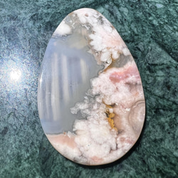 天然石 立体彫刻 高品質 瑪瑙 メノウ アゲート 梅の花 バングル