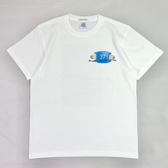 【半袖】ロッカーキー紛失注意Tシャツ 4枚目の画像