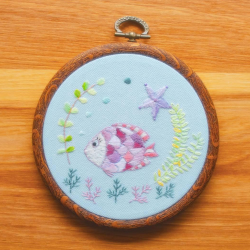 壁掛けインテリア/刺繍