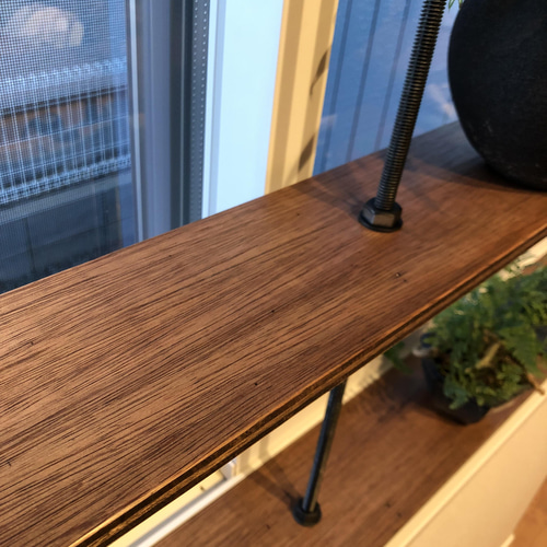 ムニュムニュ 窓枠用 棚 オーダーメイド Amazon｜炭素鋼窓枠延長プレート 収納棚 窓枠植物棚収納棚 カウンター