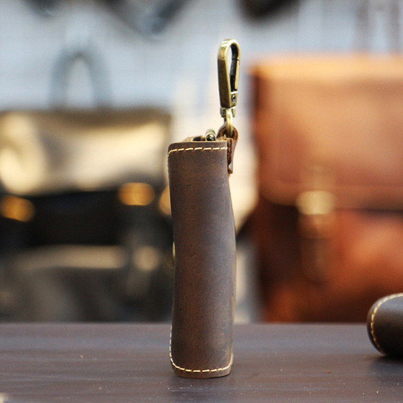 本革キーケース 2枚目の画像